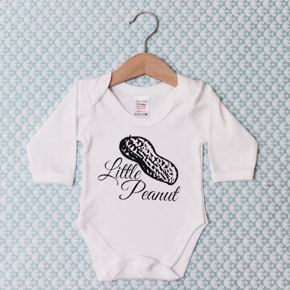 Little Peanut” Baby Grow | Dinky Clothing